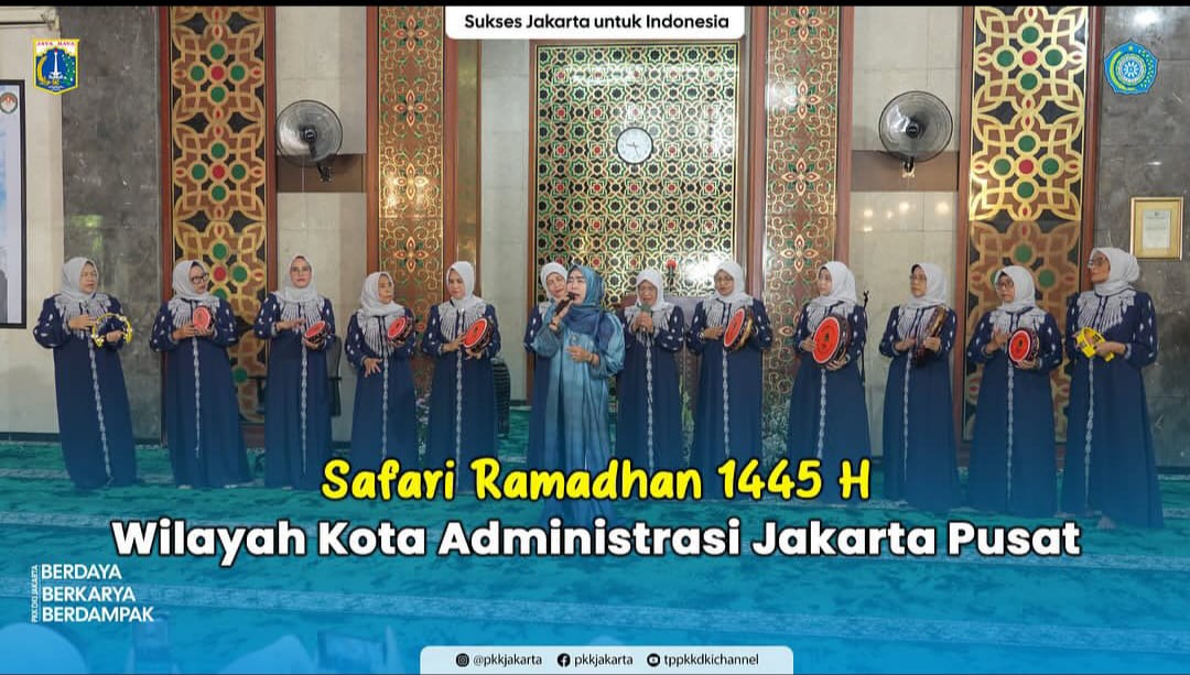 Safari Ramadhan Tim Penggerak PKK Kota Administrasi Jakarta Pusat