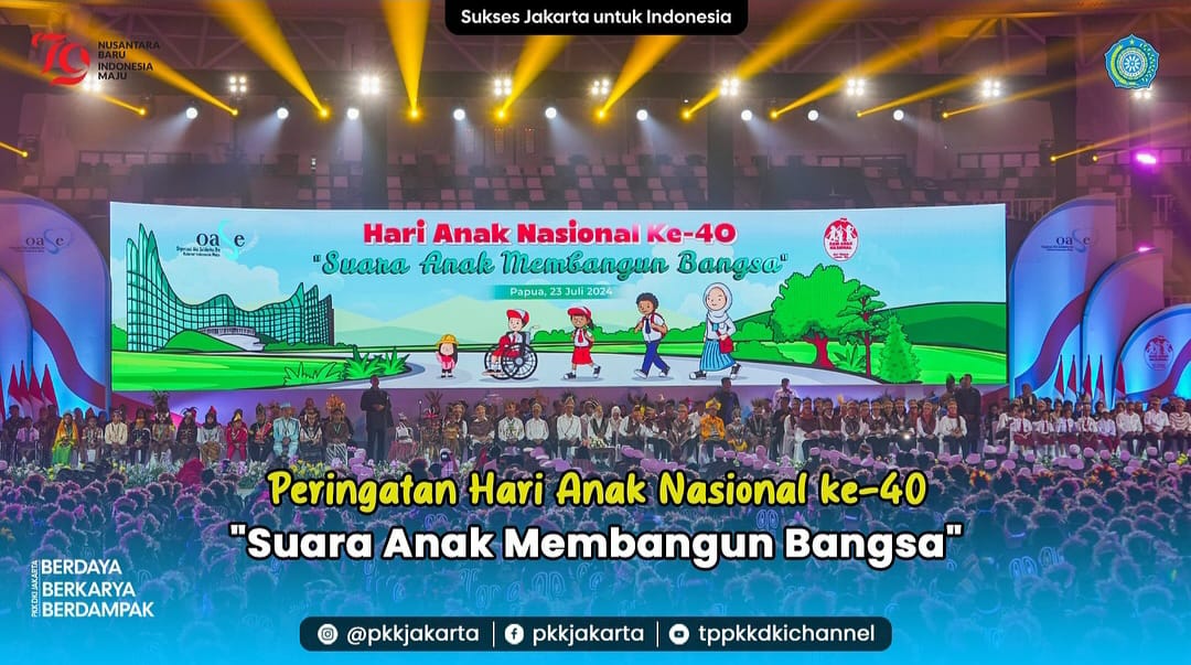 Peringatan Hari Anak Nasional Ke-40