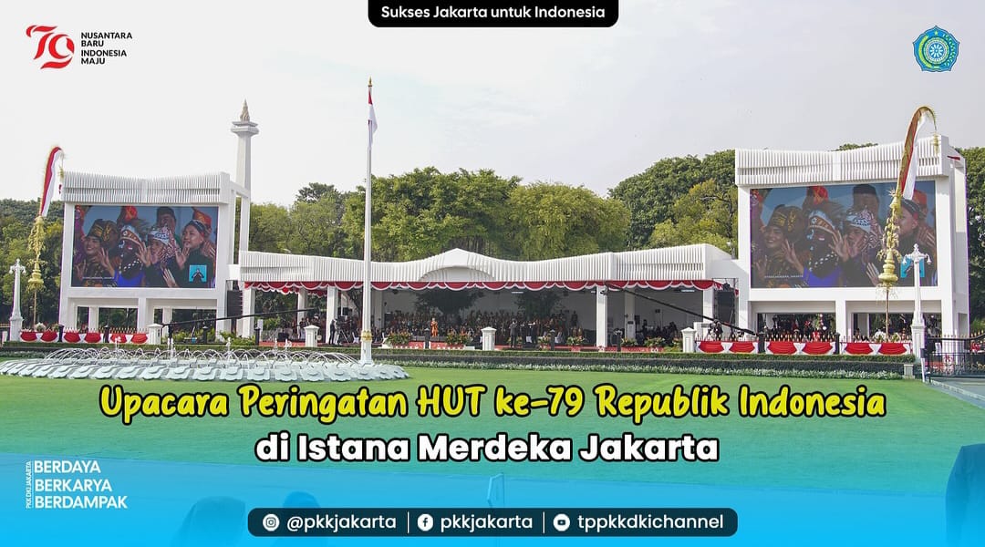 Upacara HUT Ke 79 Republik Indonesia