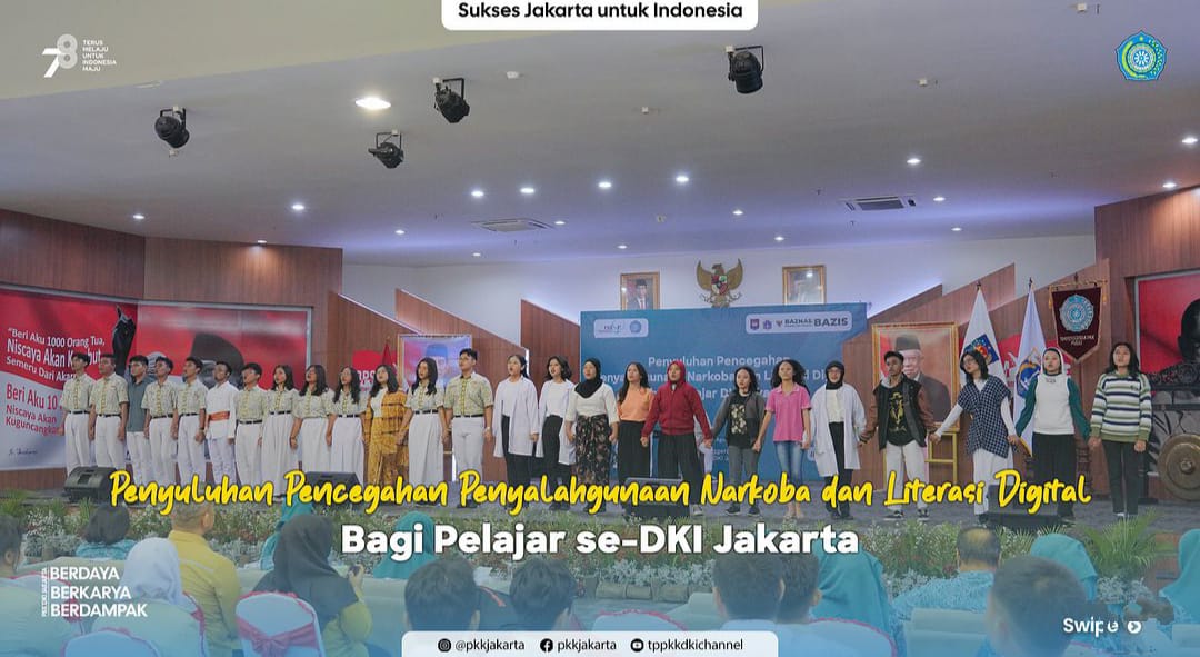 Penyuluhan Narkoba dan Literasi Digital bagi Pelajar SMA/SMK Se-DKI Jakarta Tahap III