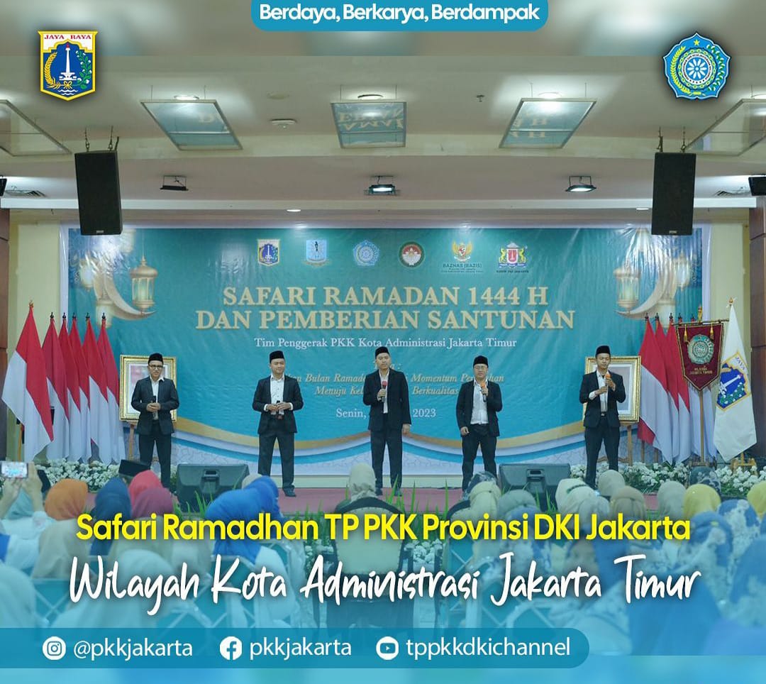 Kunjungan Safari Ramadhan Tim Penggerak PKK Provinsi DKI Jakarta ke Ja...