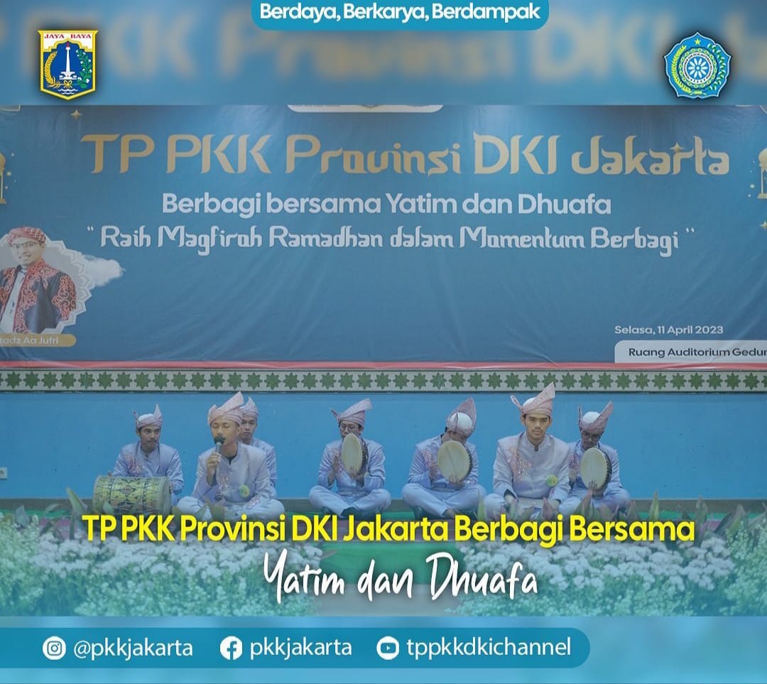 TP PKK Provinsi DKI Jakarta Berbagi Bersama Yatim dan Dhuafa