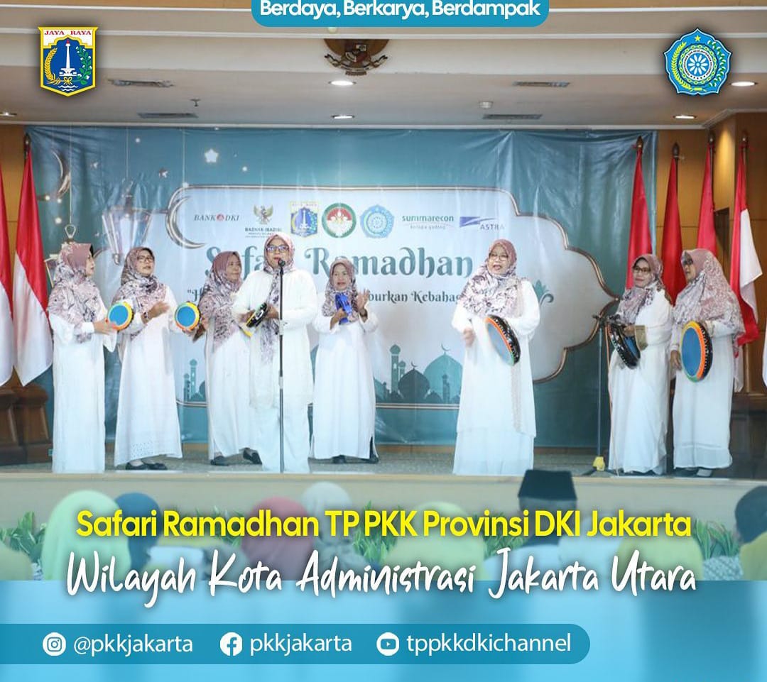 Tim Penggerak PKK Provinsi DKI Jakarta Melakukan Safari Ramadhan di Ja...
